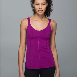 Lululemon Hot To Street Tank Purple Size 4